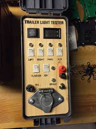 Trailer Light Tester Trailer Light Wiring Work Trailer Trailer Wiring Diagram