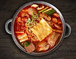 Ingredients · 2 packets vegan kimchi instant noodles · 1 tbsp mirin or soju (optional) · 0.5 tbsp gochujang (korean chilli paste) · 2 tbsp kimchi · 0.5 radish · 3 . Korean Army Stew Budae Jjigae Recipes Lee Kum Kee Home Usa