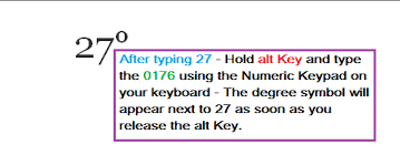 There are two different ways to add a degree icon when you type on a computer. How To Insert Symbols In Word Documents