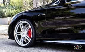 Mercedes Benz S63 Amg Coupe With Staggered 22 Mercedes Benz Amg Mercedes