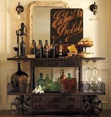30 Beautiful Home Bar Designs Furniture And Decorating Ideas Industrial Bar Cart Home Bar Designs Home Bar Design