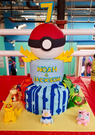 Each boat has safely enclosed magnets that attach to the next boat in line with numbers 1 2 3 and 4. Pokemon Birthday Cake Cakecentral Com