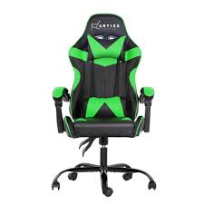 Office Chair Gaming Chair Computer Chairs Recliner Pu Leather Seat Armrest Black Green Gaming Chair Computer Chair Leather Seat