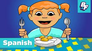 Spanish Food Vocabulary With Basho Friends Spanish Food Vocabulary Learning Spanish Learn Spanish Online