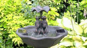 Check spelling or type a new query. Smart Garden Solar Frog Frolics Umbrella Garden Water Feature Fountain Bird Bath Youtube