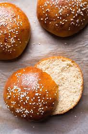 Homemade Hamburger Bun Recipe Small Batch Recipe Makes Just 4 Burger Buns Homemade Hamburger Buns Brioche Buns Homemade Brioche