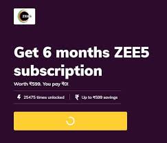 Watch premieres of your favourite tv show episodes a day before telecast on zee5 & explore blockbuster movies, 100+ original content, music videos, live tv channels, news in hd quality & language of your choice. Free Zee5 Subscription à¤ à¤¸ à¤ª à¤° à¤ª à¤¤ à¤à¤° Get Zee5 For Free