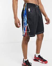 Browse brooklyn nets jerseys, shirts and nets clothing. Nike Basketball Nba Brooklyn Nets Swingman Shorts In Schwarz Asos