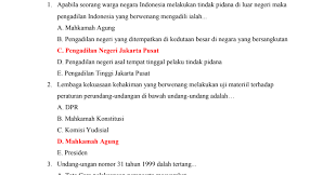 Masa penjajahan belanda atas bumi pertiwi indonesia, selain mempengaruhi roda pemerintahan juga. Materi Soal Skb Kehakiman Dan Peradilan Cpns 2020 Seleksi Kompetensi Bidang Antapedia Com