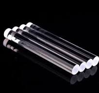 QP035, Clear Fused Quartz Rod, Dia.xLength: Custom Sizes, Inquire before  Ordering | QP035