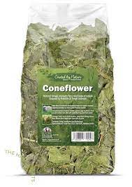Echinacea purpurea (eastern purple coneflower, purple coneflower, hedgehog coneflower, or echinacea) is a north american species of flowering plant in the sunflower family. Coneflower Leaf Edibles Treats The Hay Experts