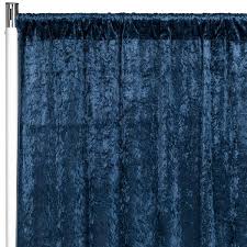 Photos accurately represent the color. Velvet 8ft H X 52 W Drape Backdrop Curtain Panel Navy Blue Cv Linens