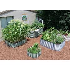 Birdies Raised Garden Beds Amazon Birdies 2200 X 1300 X 800mm Paperbark 6 In 1 Raised Garden Bed Raised Garden Vegetable Garden Diy Garden Kits