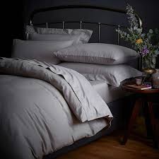 Shop for temperature regulating duvet at next russia. Fogarty Natural Cosy Temperature Regulating Grey Duvet Cover Dunelm Gray Duvet Cover Grey Linen Bedding Grey Duvet