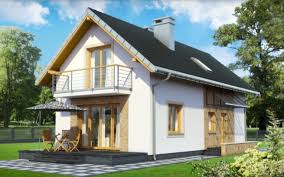 Poze inspirationale cu modele de terase inedit amenajate. Casa Foarte Mica Cu Mansarda Perfecta Pentru Terenuri Inguste Idei Case