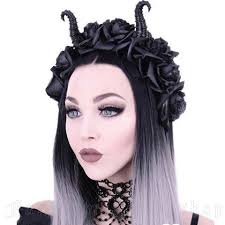 Restyle Gothic Wreath Maleficent Headpiece Diabolical & Roses Headband
