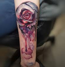 Gastown tattoo parlour is a vancouver tattoo shop specializing in all styles of tattooing. Realism Watercolor Graphic Rose Done By Tyler Malek Of Underworld Tattoo Co In Salem Nh Tattoos