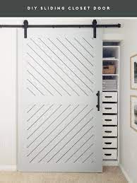 Geo door handle, door window. Iheart Organizing Diy Sliding Closet Door