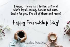 Friendship day is celebrated across the world on the first sunday of. Friendship Day Picture Quotes Messages And Wishes Quoteslines