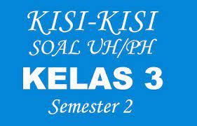 Tema 3 adalah administrasi pembelajaran wajib bagi para guru yang mengampu pelajaran di kelas 5 sd. Kisi Kisi Soal Uh Ph Kelas 3 Tema 5 Kurikulum 2013 Revisi 2018 Guru Maju