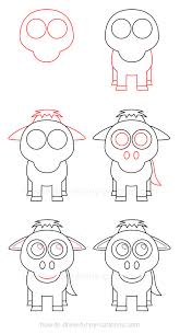 Sketch two long rectangular shapes for the front legs. How To Draw A Camel