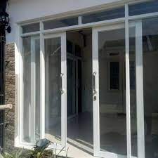 Pintu kaca geser kayu ini mudah kamu temui pada bangunan umum seperti sekolah, kantor, atau klinik. Jual Kusen Aluminium Pintu Kaca Geser Kt 449 Konstruksi Dan Taman 815318893