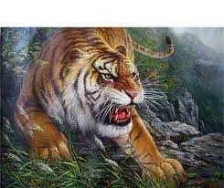 Paling Populer 20 Gambar Keren 3d Hewan 3d Lukisan Harimau Hewan Dinding Seni Gambar Tanpa Bingkai Gambar Diy Diamond Lukisan Buy Gambar Keren Hewan Painting