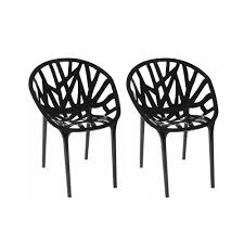 Mod Made Branch Chair 2 Pack Modern Dining Side Chairs Side Chairs Dining Solid Wood Dining Chairs