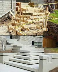 Escalier En 2020 Escalier Exterieur Escalier Exterieur Beton Entree De Maison Exterieur