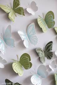 Free Svg 3d Butterfly Wall Art To Hang In Your Home