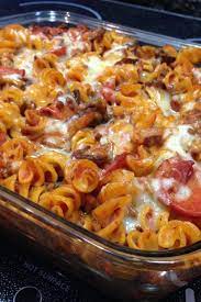 Pizza Casserole Recipe Hotdish Recipes Dinner Dishes Cooking Recipes
