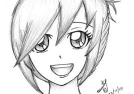 If you want to learn how to draw anime, you've come to the right place for anime and manga style drawing tutorials. Easy Drawing Anime Girl At Paintingvalley Com Explore Collection Of Easy Drawing Anime Girl