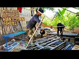 Jika jemuran yang terbuat dari tali tidak bisa bertahan lama, kamu dapat menggunakan model jemuran yang awet dan tahan lama yang terbuat dari alumunium, sedikit lebih mahal memang namun dapat menghemat untuk kedepannya. Las Pemula Membuat Jemuran Dari Besi Holo Youtube