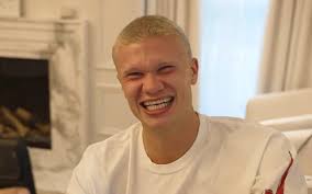 Erling Haaland cuts off his trademark blond hair — The Telegraph