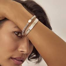 Olivia Silver Cuff Bracelet