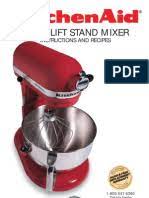 Answer the classic series 4.5 quart stand mixer includes the bowl, flat beater, dough hook and wire whip. Kitchenaid K45sswh Parts Manual Pdf Gear Screw