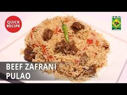 Check Beef Zafrani Pulao Recipe In Urdu Learn To Cook Beef Zafrani Pulao Recipe By Chef At Masala Tv Show Quick Recipes Beef Recipes Recipes