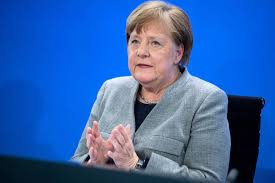 Angela dorothea merkel (née kasner; Com Explicacao Tecnica Merkel Compara Situacao Do Coronavirus A Gelo Fino 16 04 2020 Mundo Folha