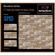 Load more similar pdf files. Sparco Gloss Exterior Ceramic Wall Tile Thickness 5 10 Mm Size 300x600 Mm Rs 580 Box Id 21523524762