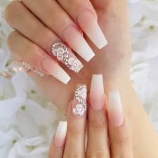 60 Elegant 3d Flower Nail Art Designs 3d Flower Nails Quinceanera Nails Flower Nails