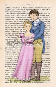 Emma And Knightley Jane Austen 5 X 7 Print Jane Austen Emma Jane Austen Jane Austen Books