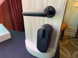 Hidden inside the hole is a small button that must be pushed . August Home Ditches The Bridge And Yale Launches A Smart Lock In Europe Techcrunch