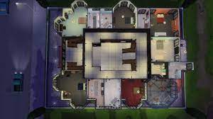 I Made A Modern Version Of The Clue Mansion R Sims4