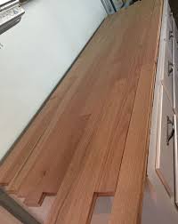 How I Built A Countertop With Hardwood Flooring Hardwood Countertops Hardwood Floors Laminate Flooring In Kitchen