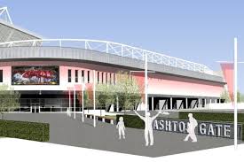 Ashton gate stadium (2 158,05 km) bs3 2ej bristol, yhdistynyt kuningaskunta. Barr Bags Bristol City S Stadium Rebuild