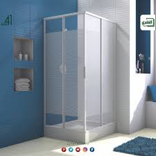 كبينات الاستحمام إستغلال مساحة الحمام مقاس 80 80 90 90 الزجاج من السكوريت الآمن بروفيل مصنوع من الألمونيوم Facade House House Home Decor