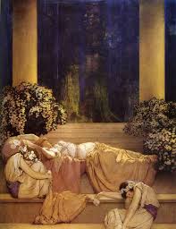 Sleeping Beauty Art Print Maxfield Parrish Sleeping Beauty Art Maxfield Parrish Art