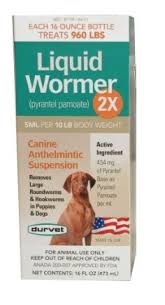 4.5 out of 5 stars 2,623. Liquid Wormer 2x 16oz For Dogs All Veterinary Supply