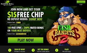 It's actually more than you will find at other online casinos. Raging Bull Casino No Deposit Bonus Codes 15 Free Chip