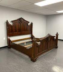 Never miss new arrivals matching exactly what you're looking for! Henredon Historic Natchez Collection King Flame Mahogany Carved Empire Bed Ebay
